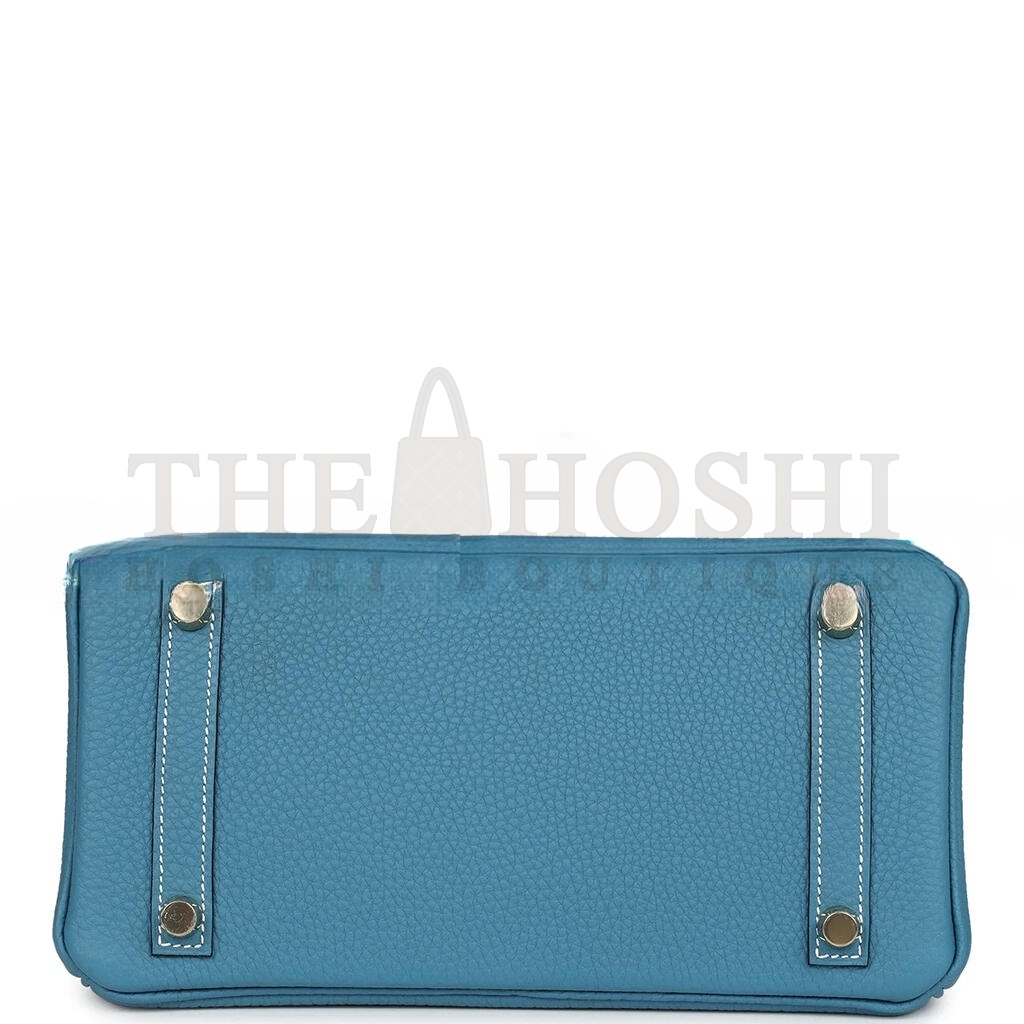 H**me5 BIRKIN 25 BLUE JEAN TOGO GOLD HARDWARE 265379 (25*20*13cm) Master Quality